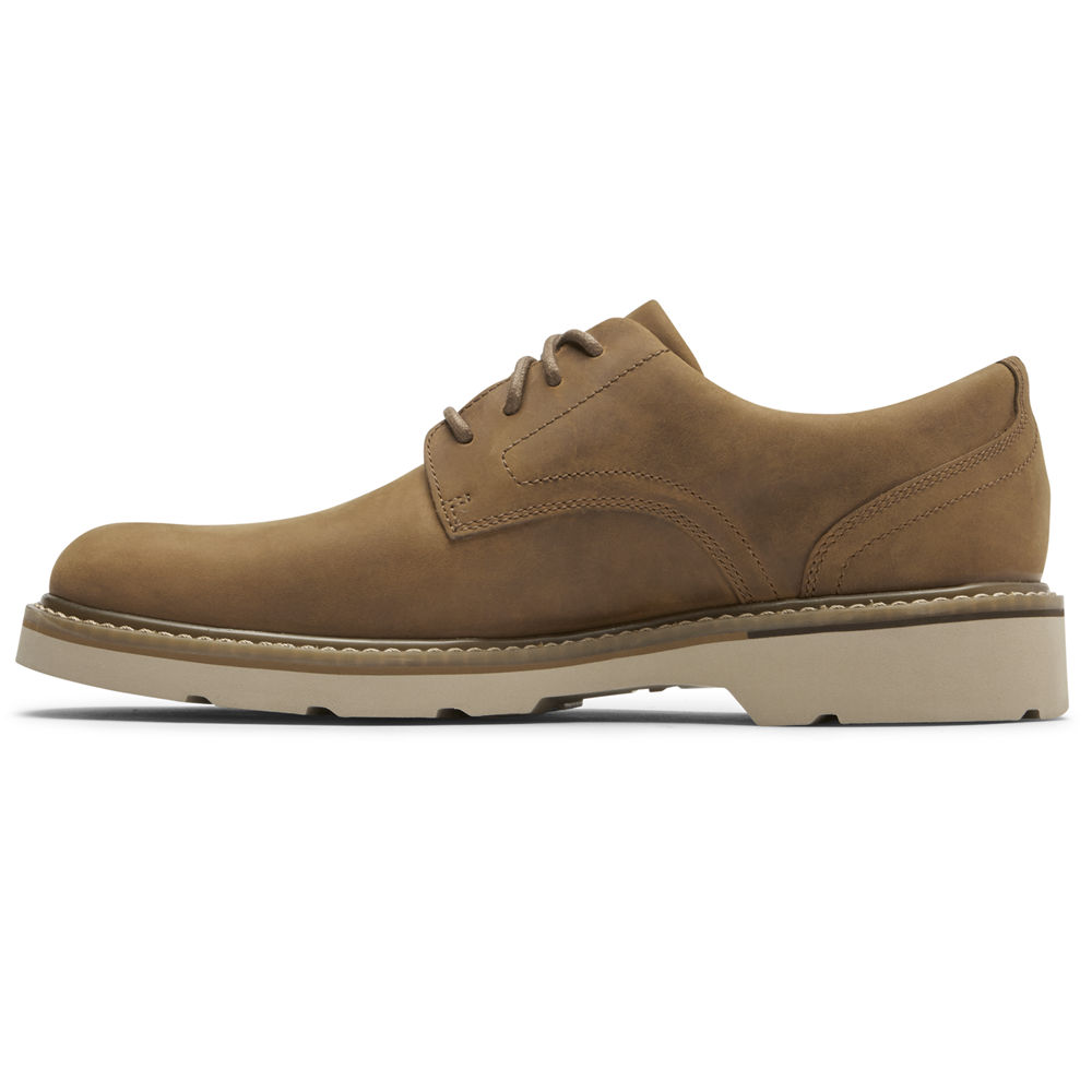 Oxfords Rockport Hombre Mexico - Charlee Waterproof Plain Toe Kaki - WJION3402